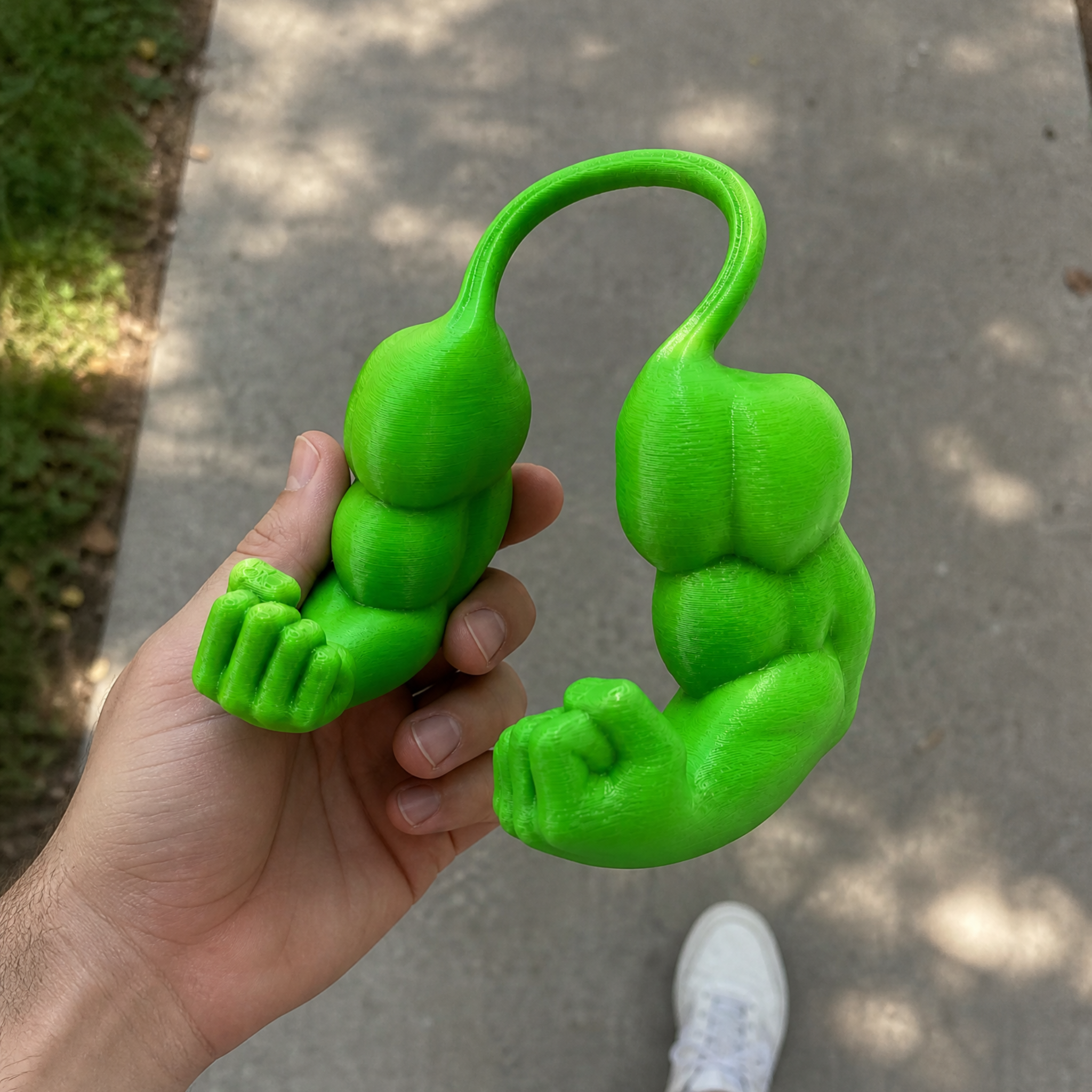 Meowscular Arms cat costume