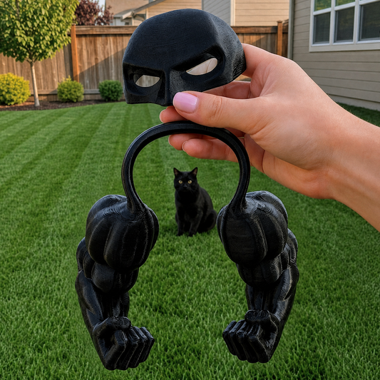 Bat Cat Mask + Meowscular Arms Set